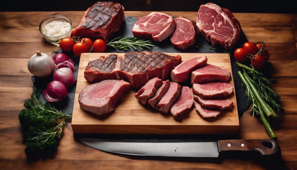 choosing meat for searing