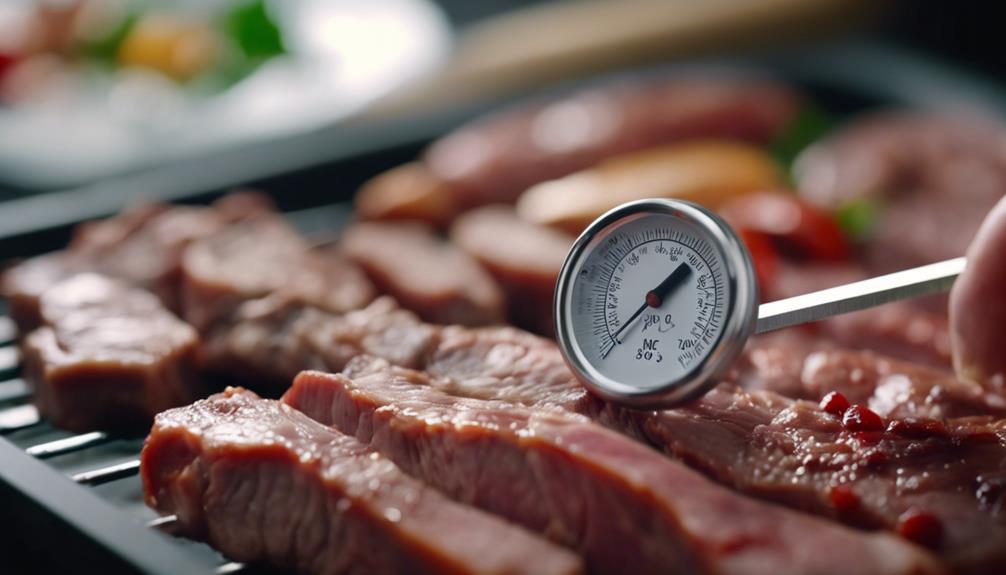 measuring temperature for cooking