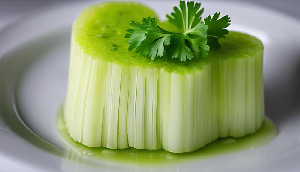 sous vide celery experiment