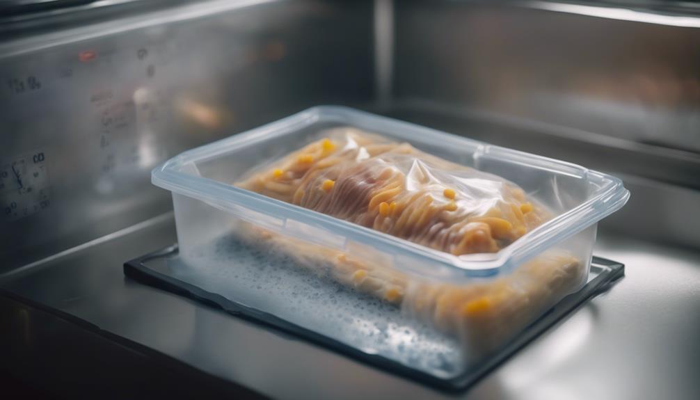 sous vide storage tips