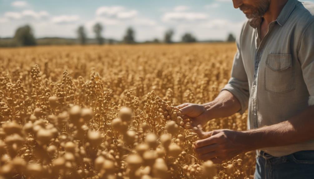 ancient chickpea farming history