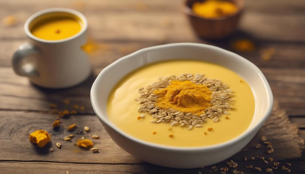 anti inflammatory turmeric in milk