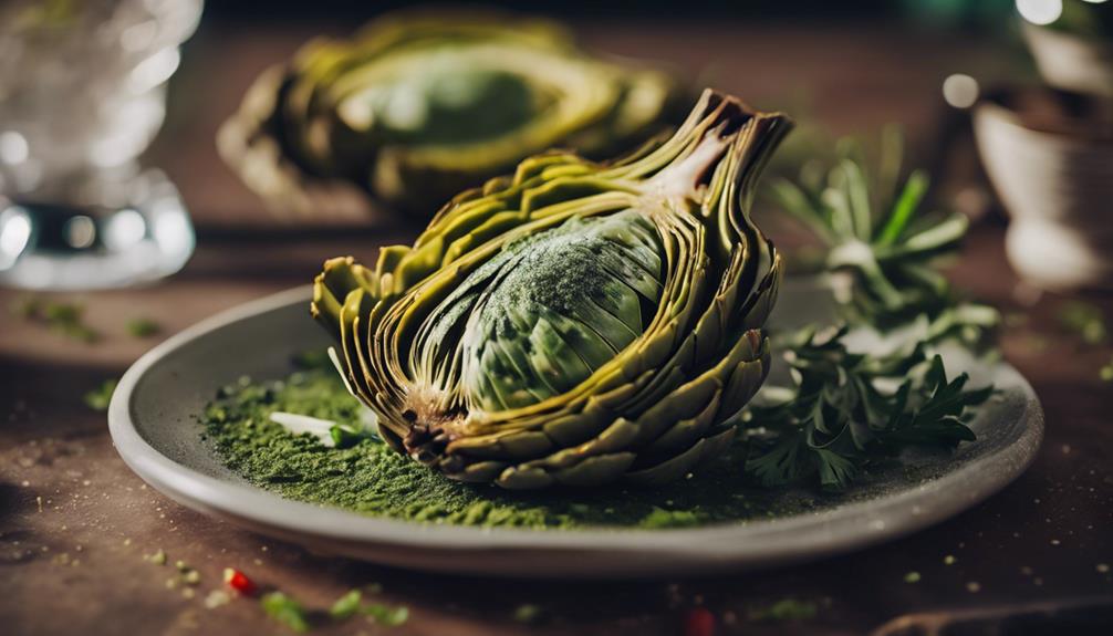 artichoke cleaning and trimming