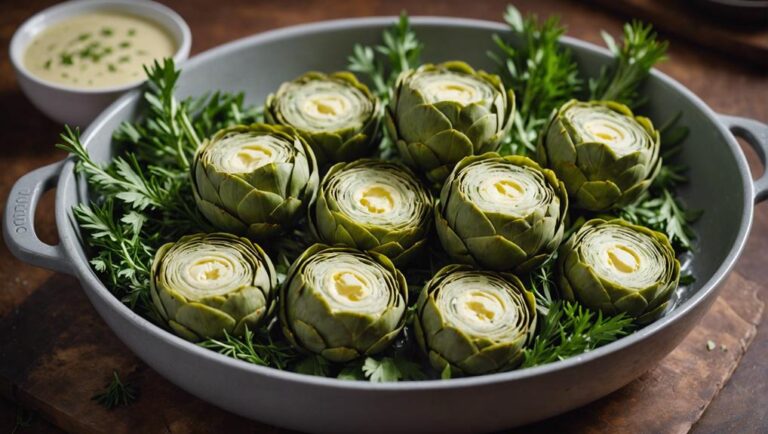 Sous Vide Artichokes With Garlic Aioli