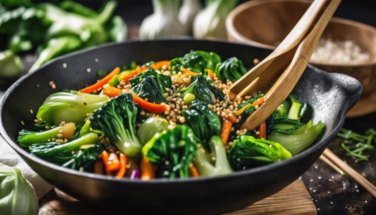 Sesame Ginger Bok Choy