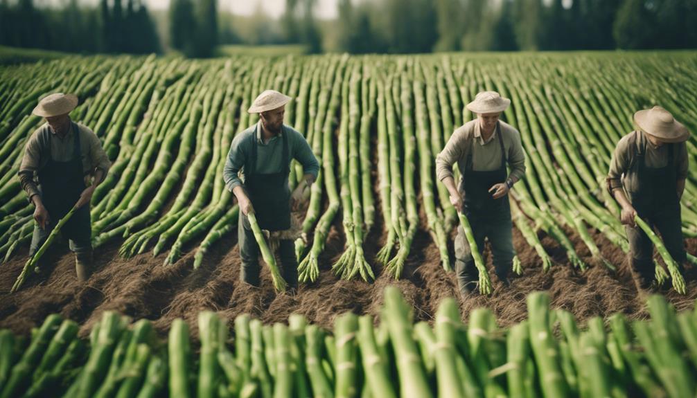 asparagus history and cultivation