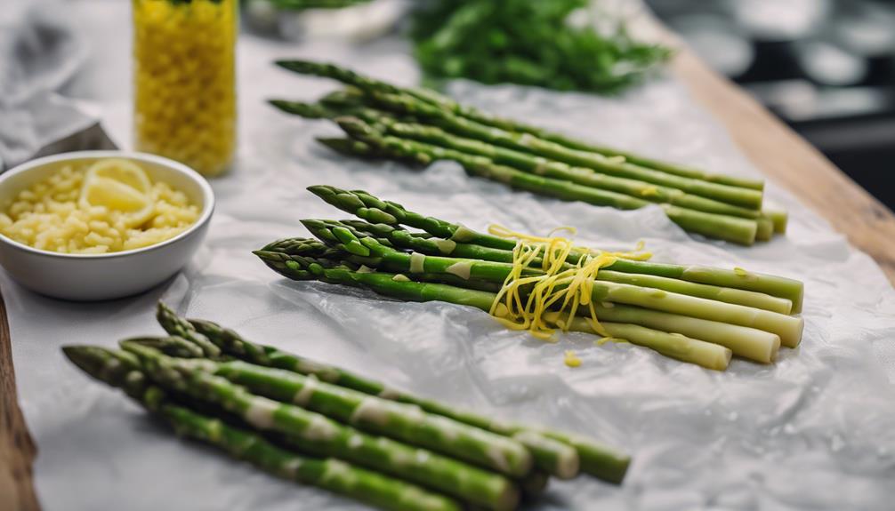 asparagus preparation and cooking