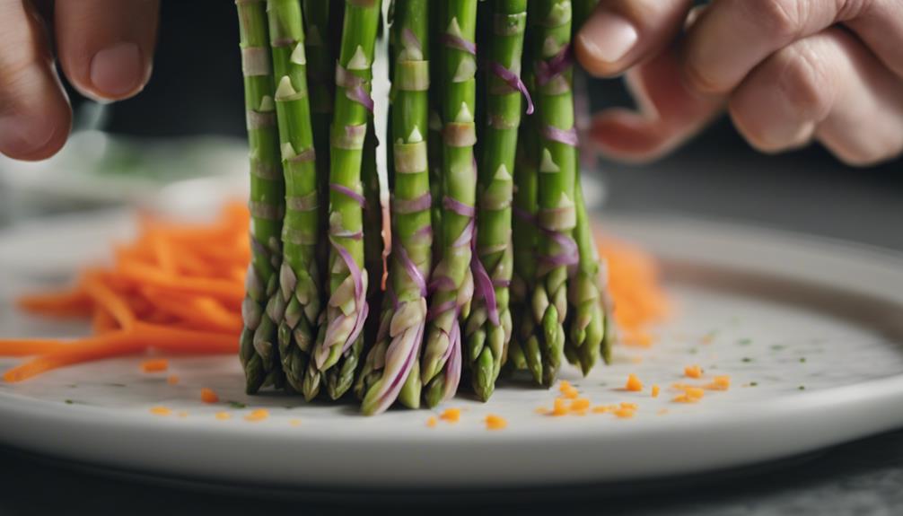 asparagus preparation for cooking