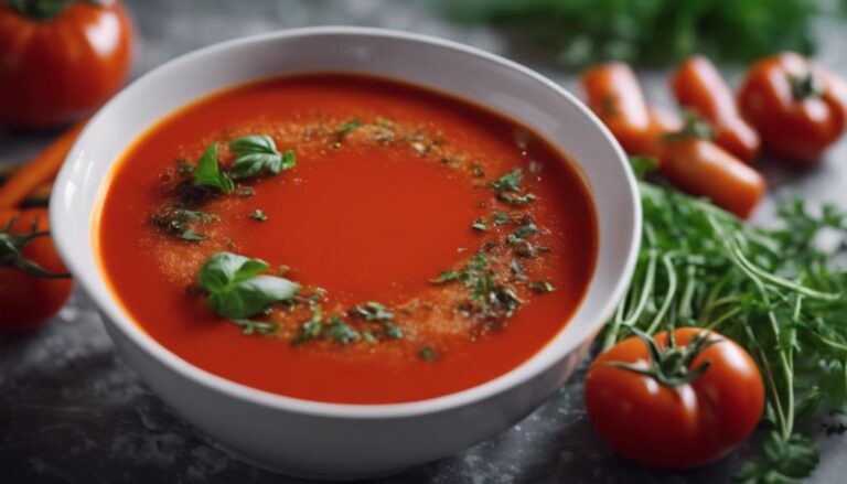 Sous Vide Spicy Tomato Soup for Kapha