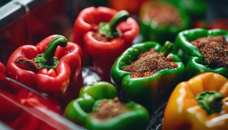 Sous Vide Stuffed Bell Peppers With Tri-Dosha Balancing Spices