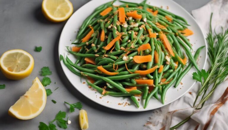 Cleansing Green Bean and Carrot Salad With Cumin for Kapha