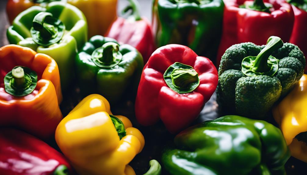 bell peppers colorful and vibrant