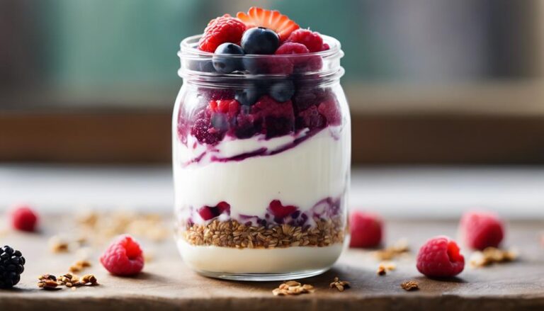 Berry and Flaxseed Sous Vide Yogurt Parfait