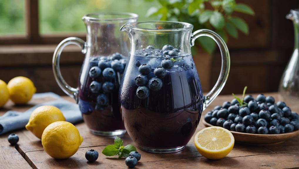 blueberry lemonade recipe history