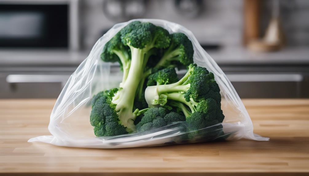 broccoli in the kitchen