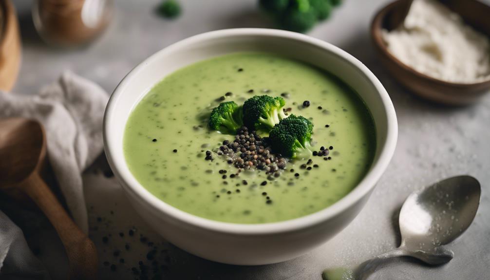 broccoli soup taste enhancers