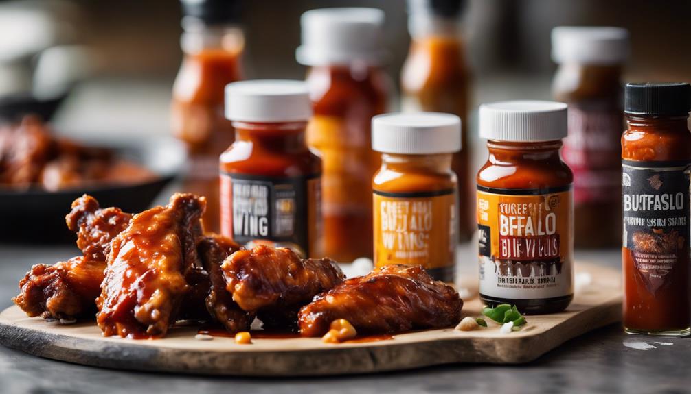 buffalo wing sauce options