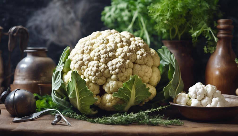 cauliflower s historical culinary significance