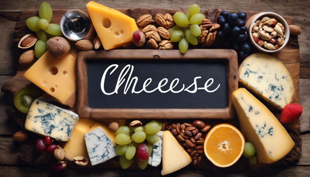 cheese variety and pairings