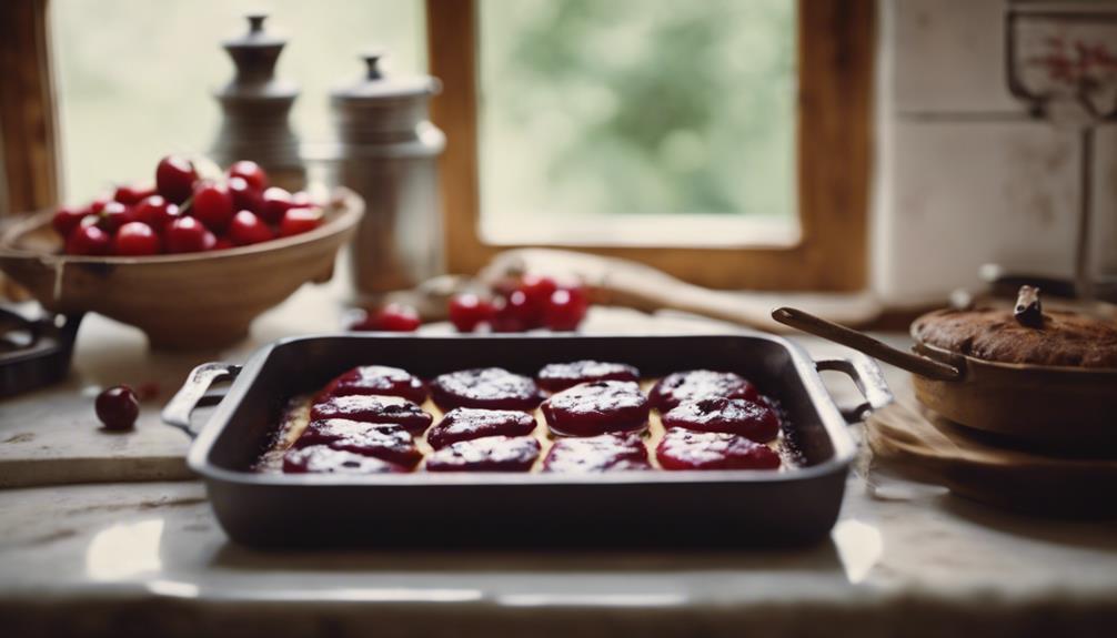 cherry dessert from limousin