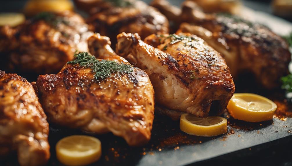 chicken thigh spice options