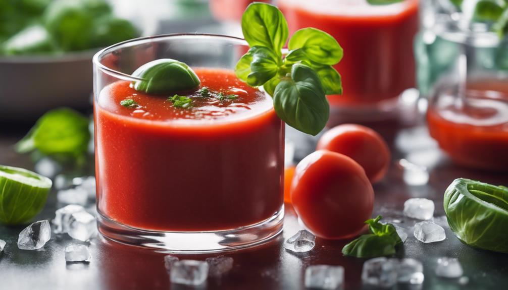 chilled tomato soup recipe