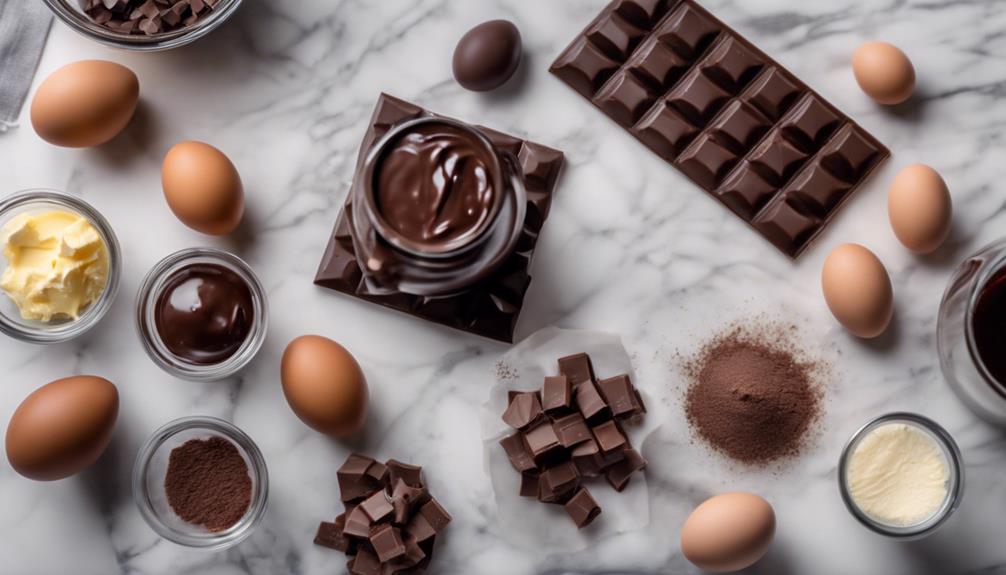 chocolate fondant essential ingredients