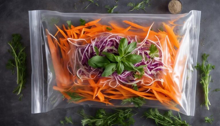 Sous Vide Jicama and Carrot Slaw