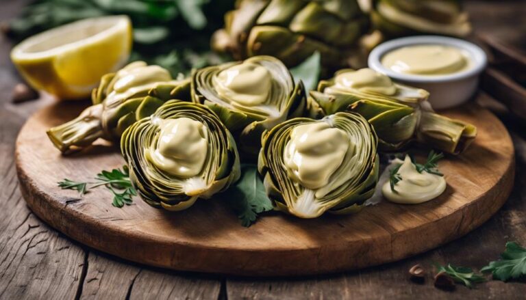 Sous Vide Artichoke Hearts With Lemon Aioli