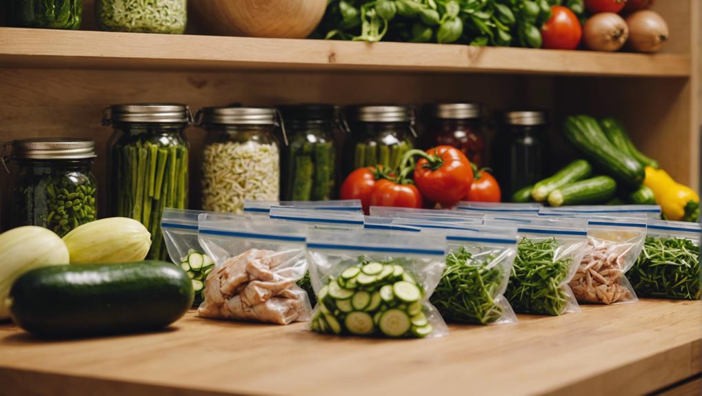 cooking essentials always stocked