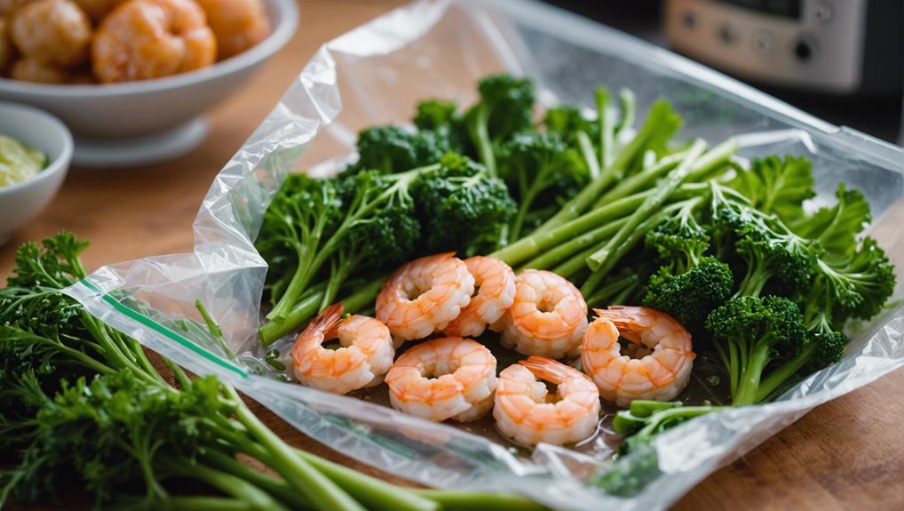 cooking food in water