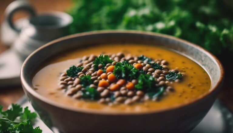 Sous Vide Lentil Soup With Kale