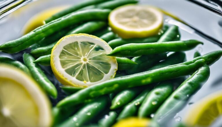 Sous Vide Alkaline Green Beans With Lemon Dressing