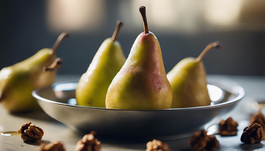 cooking pears with precision