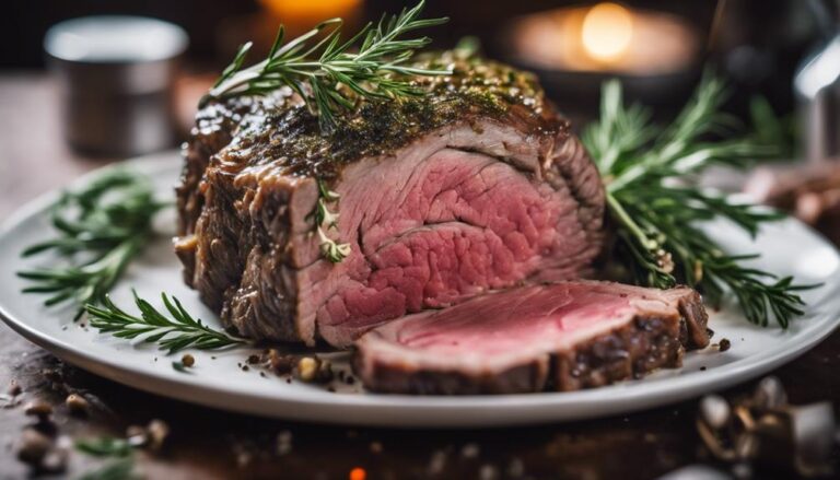 Sous Vide Prime Rib With Herb Butter