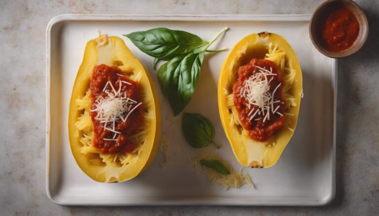 Sous Vide Spaghetti Squash With Marinara Sauce