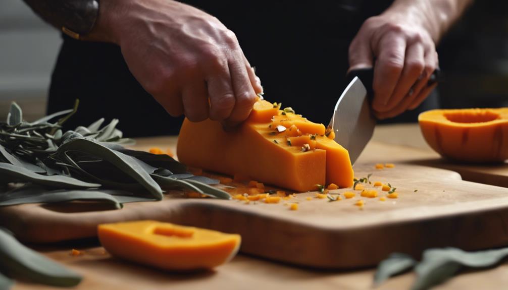 cooking with butternut squash