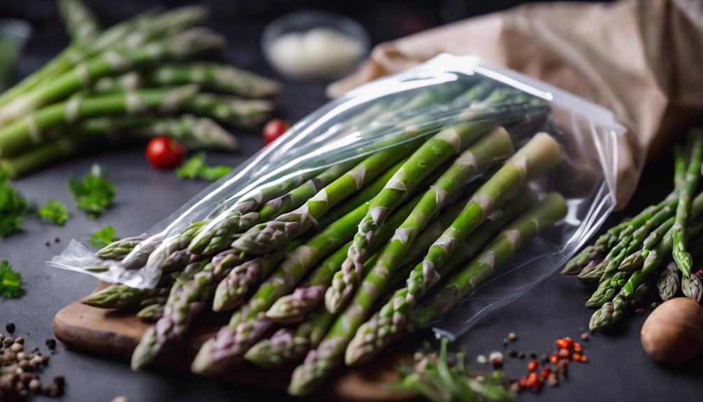 cooking with fresh asparagus