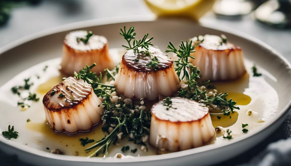 cooking with fresh scallops