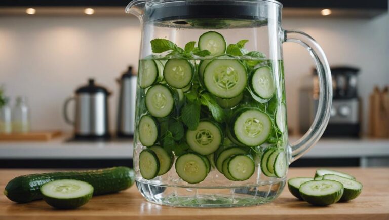 Sous Vide Cucumber Mint Refresher