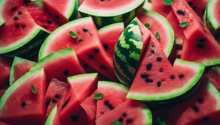 Sous Vide Watermelon and Mint Salad