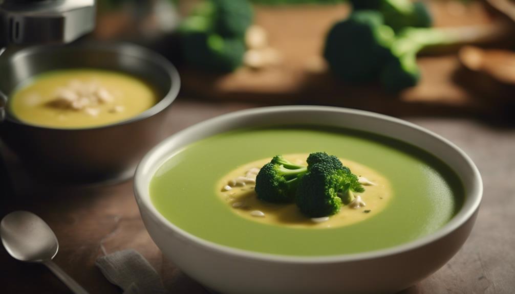 creamy broccoli soup recipe