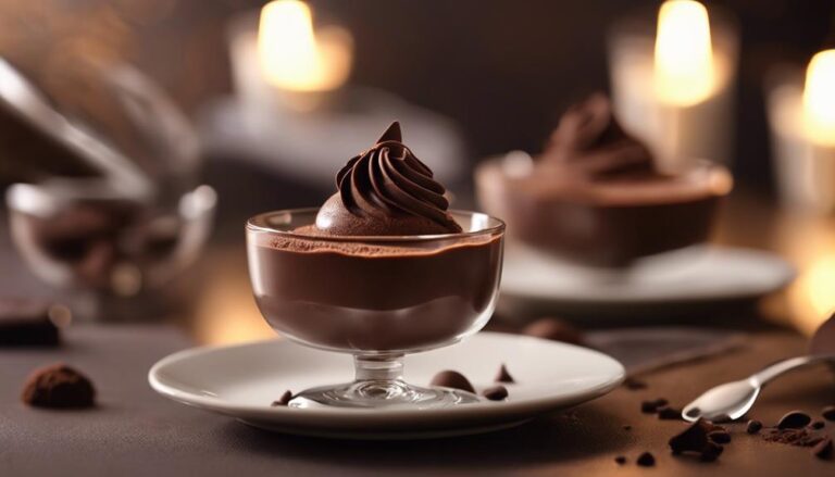 Sous Vide Dark Chocolate Mousse