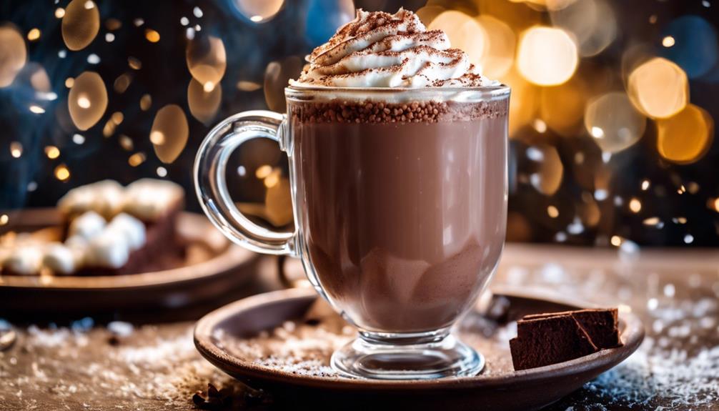 decadent dairy free hot chocolate