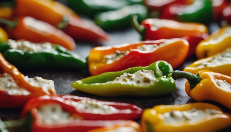 Sous Vide Stuffed Mini Peppers With Vegan Cream Cheese