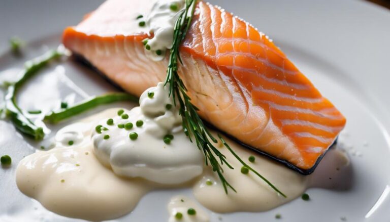 Sous Vide Arctic Char With Horseradish Cream