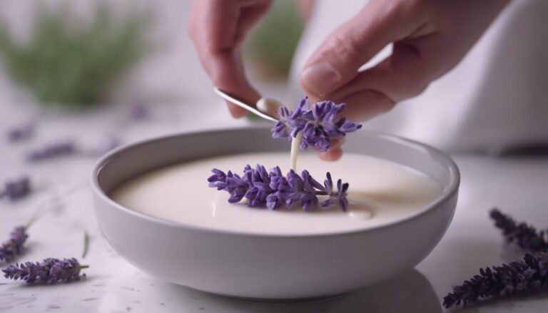 Lavender-Infused Sous Vide Panna Cotta