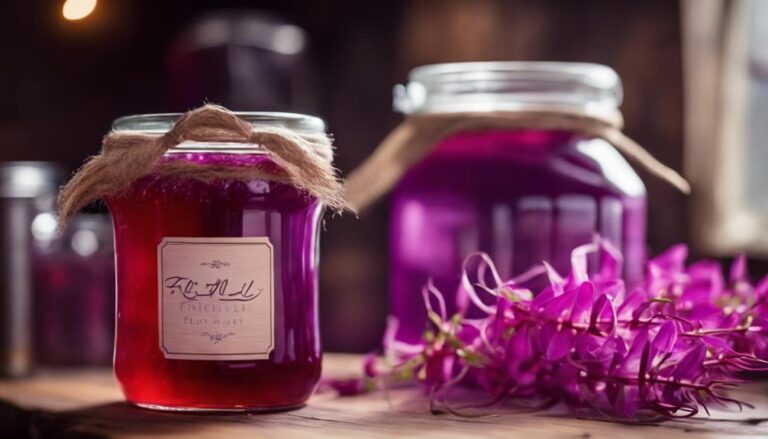 Sous Vide Fireweed Jelly