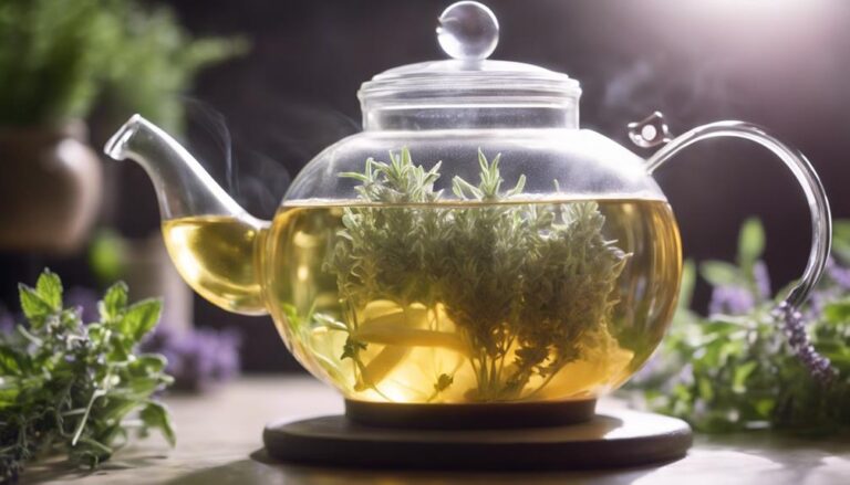 Sous Vide Herbal Tea With Lavender and Lemon Balm