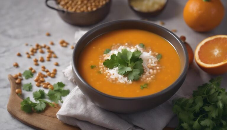 Sous Vide Curried Lentil Soup